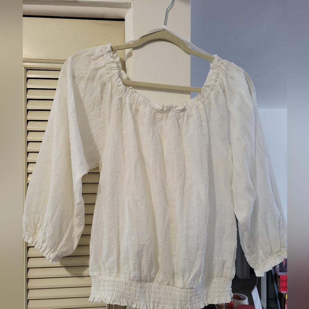 Ophelia Roe White Blouse